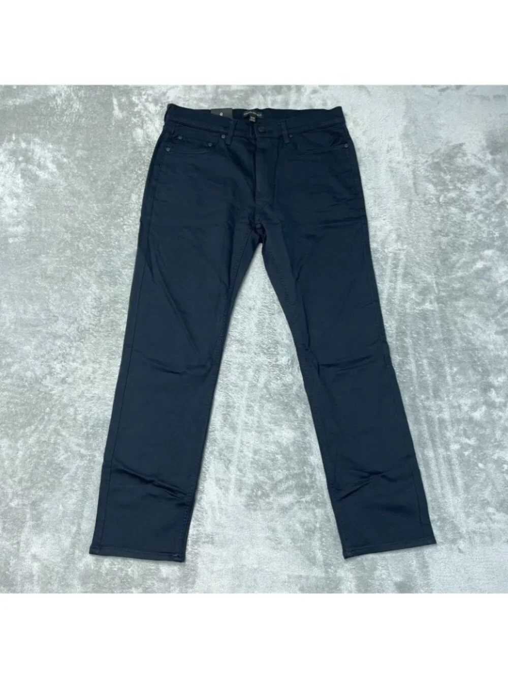 Banana Republic Men's 32X29 5 Pocket Black Pants Cotton Blend Stretch Slim e1519